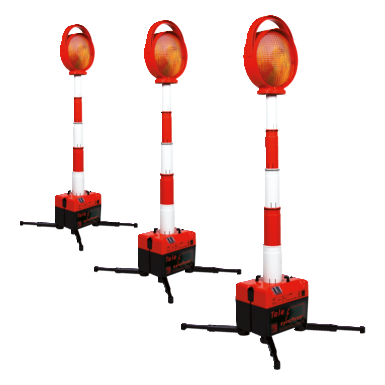 Tele-Synchron LED | gelb | einseitig | Akku-Version