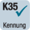 Geprüft entsprechend der Kennung K35