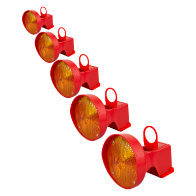 LED Leitkegel-Leuchte SYNCHRON ConeFix | einseitig | gelb