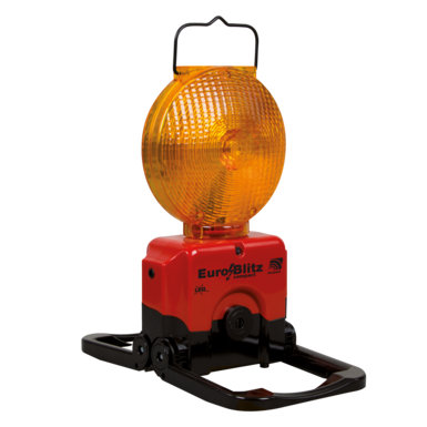 Euro-Blitz compact| LED | gelb | Akku-Version