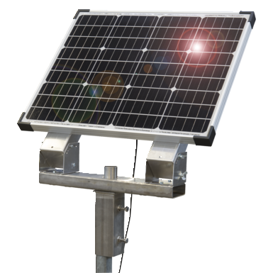 Solar-Kit | 50 W | Stahl | ohne Vorwarner
