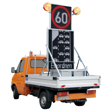 AVWA- LED Vorwarnanzeiger ohne Fahrgestell | Wechselverkehrszeichen | MS 340 LED 