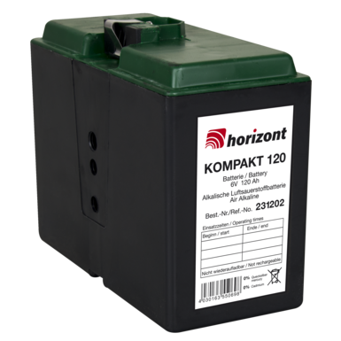 KOMPAKT 120, Luftsauerstoff-Batterie 6V/120AH