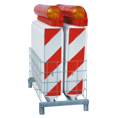 Transport- und Lagerbox für Baken (30 Stk.) | Stahl