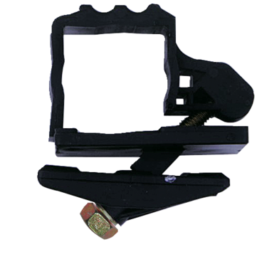 Schilderhalter 128M | schwarz | Kunststoff
