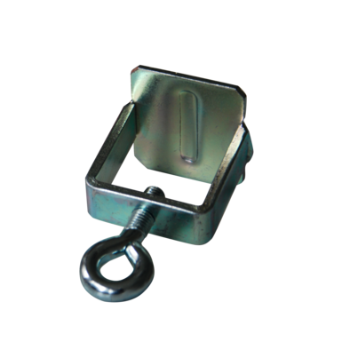 Metall-Klemmschelle | für 40x40 / Ø 38 bis 42 mm | Stahl