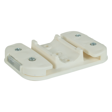 Leitboy-Fussplatte L49 weiß