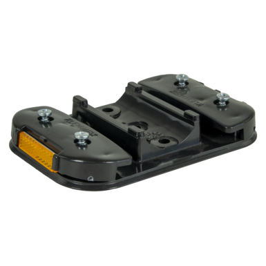 Leitboy-Fußplatte L49 schwarz