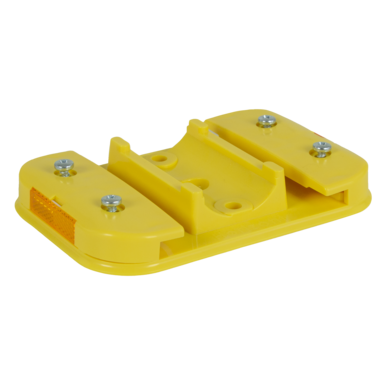 Leitboy-Fußplatte L49 gelb