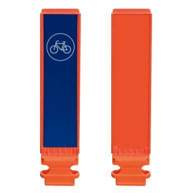 Leitboy III ohne Griff mit Fahrradsymbol (für Bikelane)