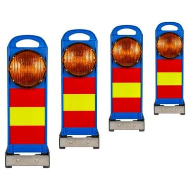 FlashMax Stack Synchro blau - stapelbar - "Polizei-Design"