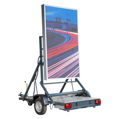 Eventtafel lift+rotate (drehbare Werbetafel) | 3,75 m² | 16,7 Mio. Farben
