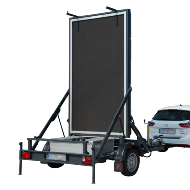 Eventtafel lift (senkrechte Werbetafel) | 3,75 m² | 16,7 Mio. Farben