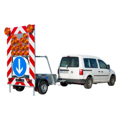 Fahrbare Absperrtafel FA 2 L