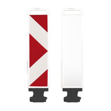 Leitboy IV, L92 weiß | rechtsweisend, Pfeilfolie