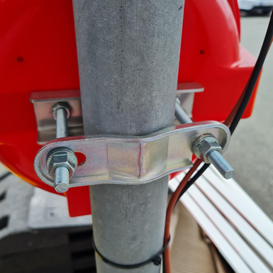 Halterung für max. Spannw.82 mm